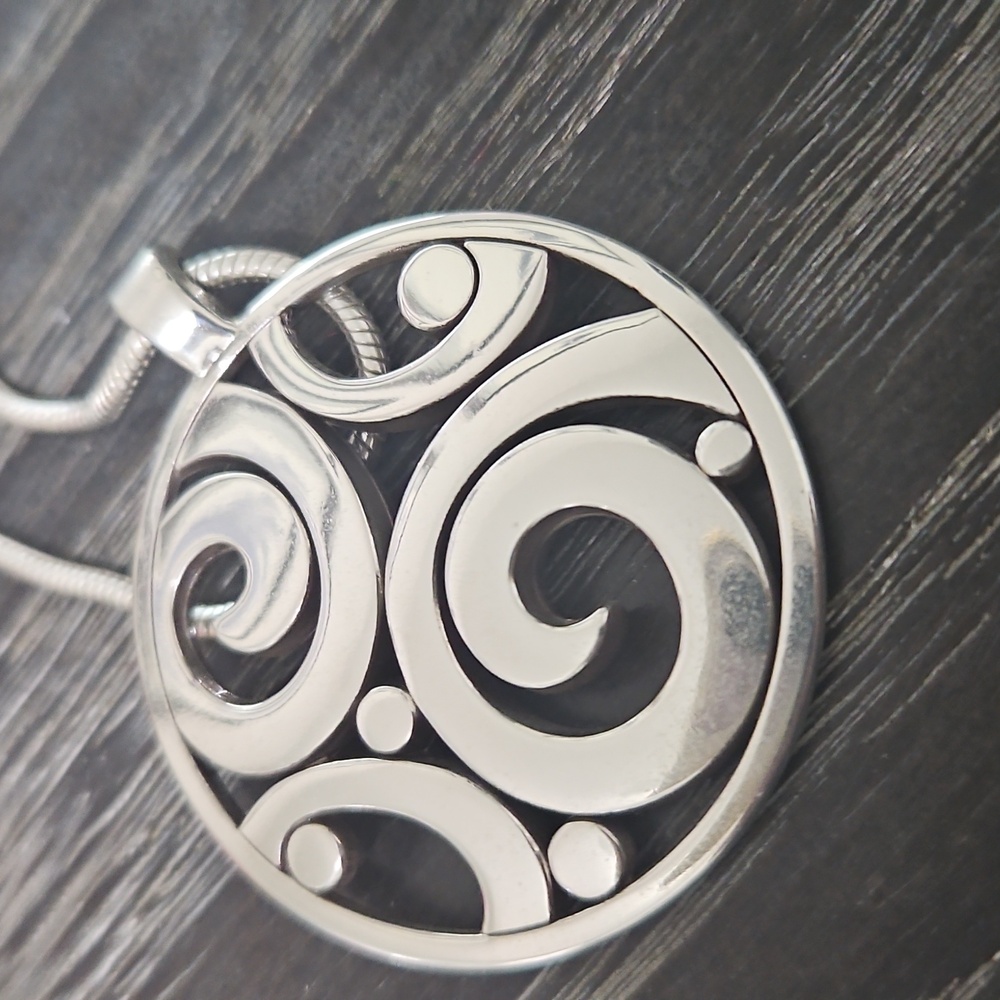 Brighton London Groove Swirl Necklace - Picture 2 of 3
